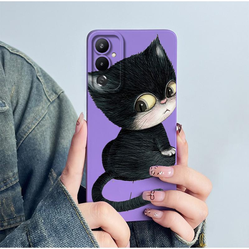 For Tecno Pova 4 Phone Case LG7n Back Cover Silicone Sweet Painted Cartoon Shell Funda Lovely Printed Protective Coque Casing