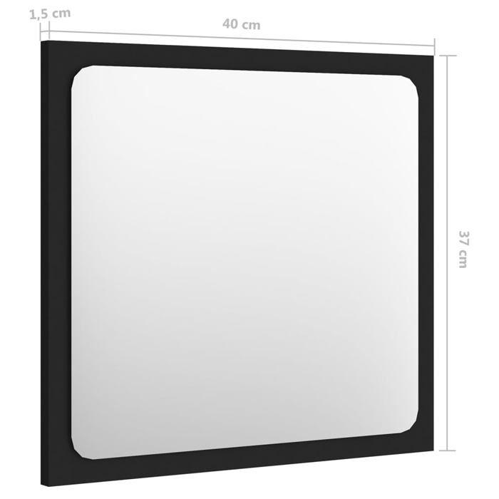 VidaXL Ensemble de Meubles de Salle de Bain Armoire de Rangement Miroir Mural Placard de Toilette Armoire d'Evier et Lavabo 3071307