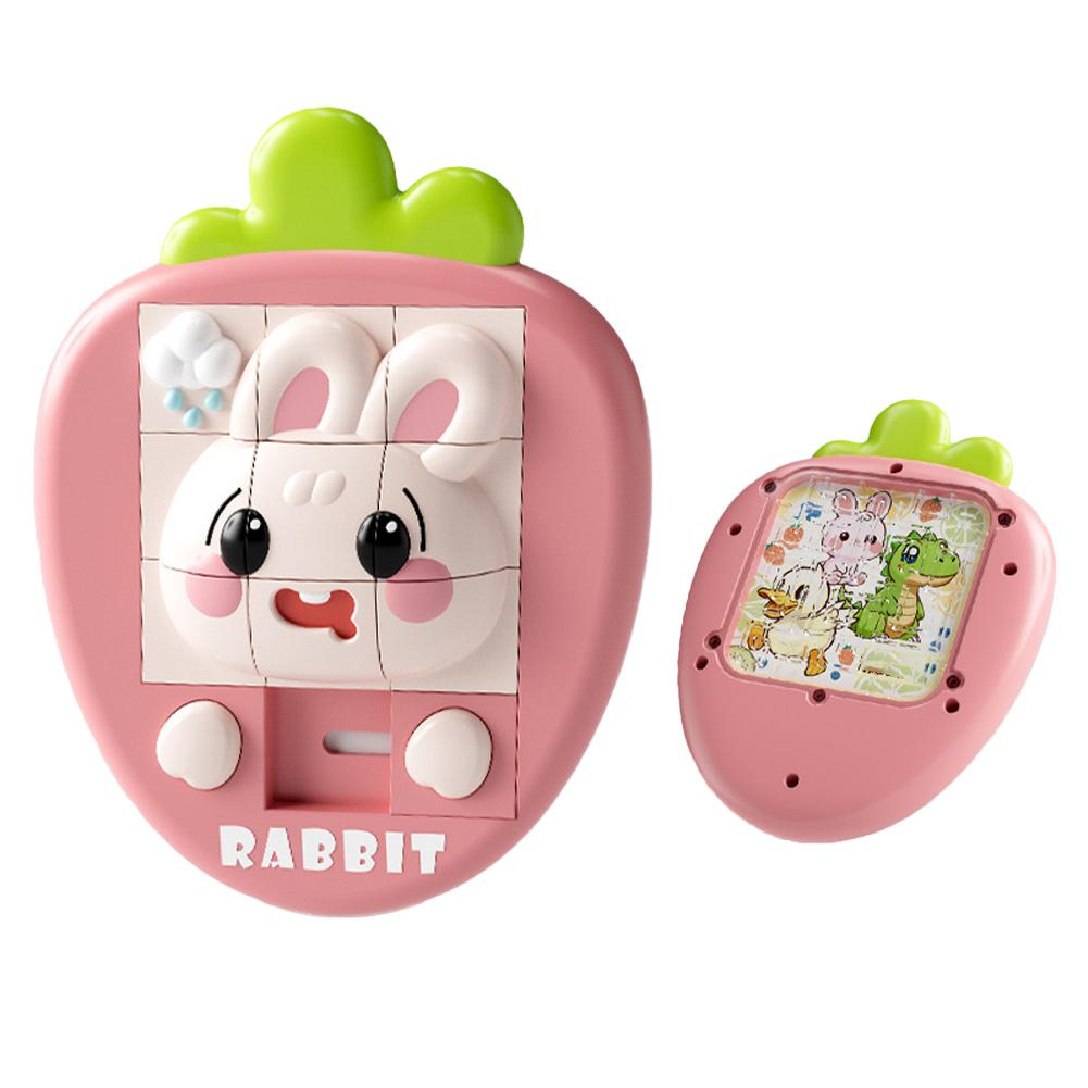 2 In 1 Slide Puzzle Games 3D Cartoon Animal Huarong Road Puzzle Balance Maze Logical Thinking Game For Boys Girls