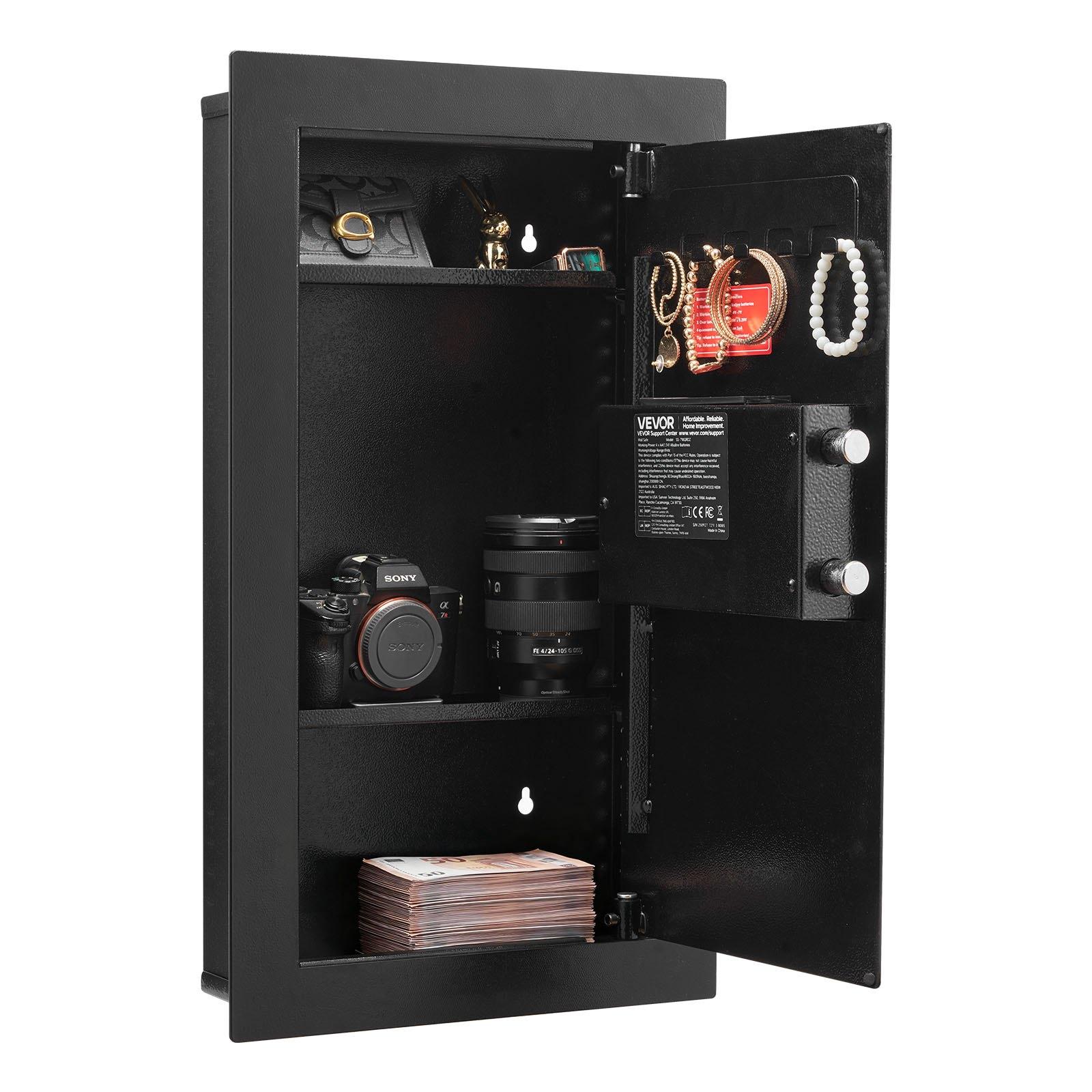 VEVOR Wall Safe, 3-Tier Hidden Wall