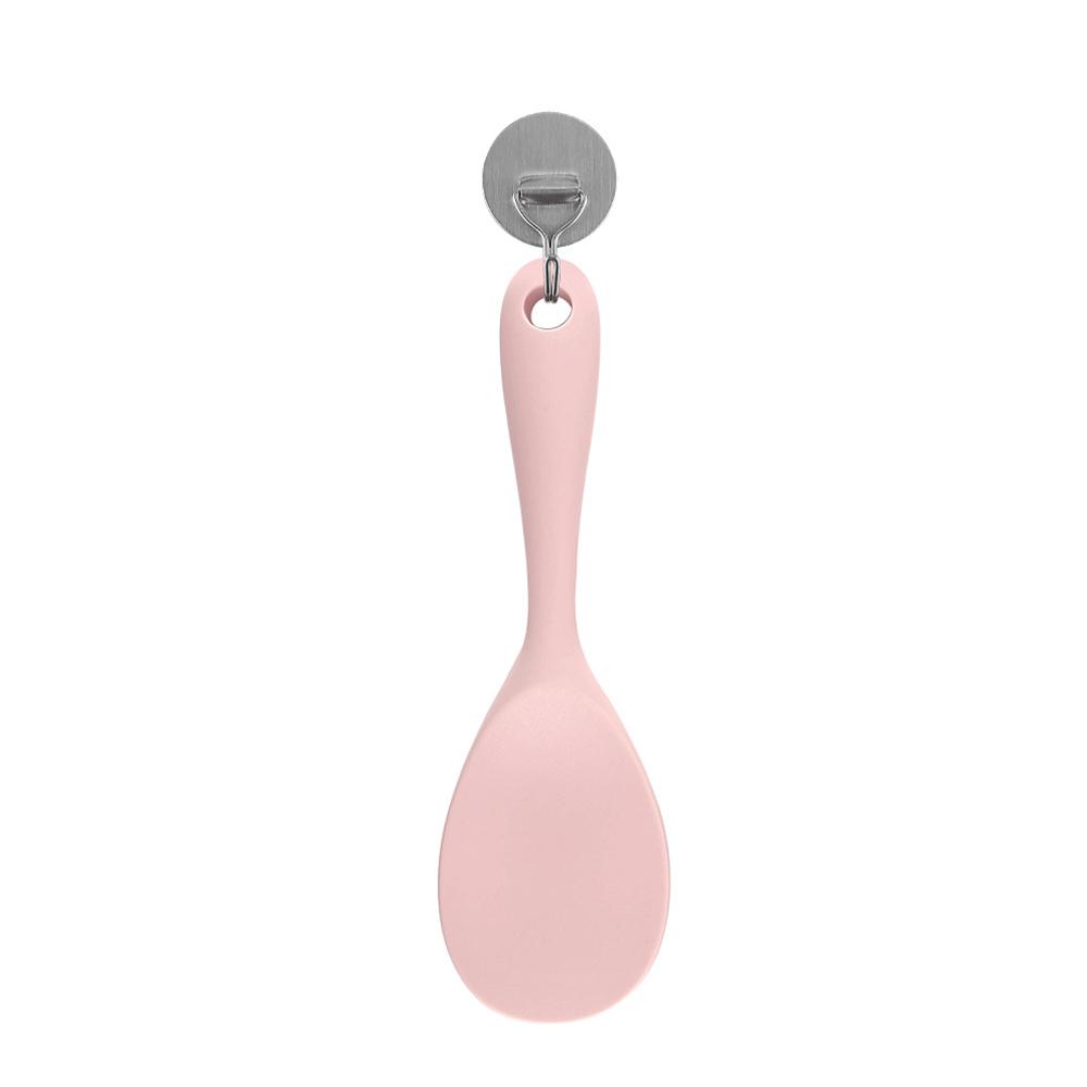 Food Grade Silicone Rice Spoon Household Non Stick Pot Cooking Spoon High-temperature Resistant Kitchen Tools