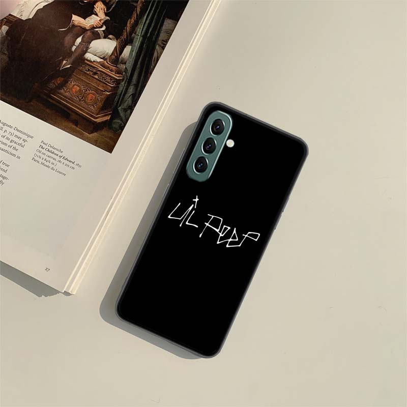 Lil Peep Lil Bo Peep Black Phone Case For Samsung A55 A35 A25 A15 A54 A34 A24 A14 A70 A71 A50 A51 A17 A05S Galaxy A40 A41A30 A3