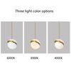 Nordic LED Ball Pendant Lights Table Decoration Bedroom Living Room chandelier Fixture Gold Suspended luminaire hanging lamp