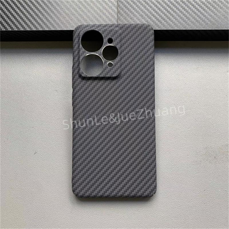 Case For Realme 15 Pro Case Matte Hard Carbon Fiber Texture Pattern Ultra Thin Phone Cover For Realme 15Pro 5G Shell Bumper