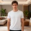 Summer Quick-Drying T-shirt Crew Neck Short Sleeve Solid Color Tee Breathable Casual Tee Shirt for Boys Girls Men Women Fitness