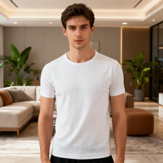 Summer Quick-Drying T-shirt Crew Neck Short Sleeve Solid Color Tee Breathable Casual Tee Shirt for Boys Girls Men Women Fitness