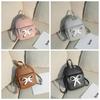 Cute Women Mini Backpack Fashion Shoulder Bag Sweet Big Bow-knot Backpack  Travelling