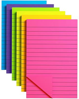 46 Sheets 6 Booklets of Large Sticky Stylish Sticky Notes. Notes.