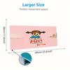 Pippi Longstocking Custom Name Large Size Mouse Pad Large Gaming Table Cushion Non-slip Laptop Tablet Big Mousepad XXL Mat Mini PC Playmat With Lock E