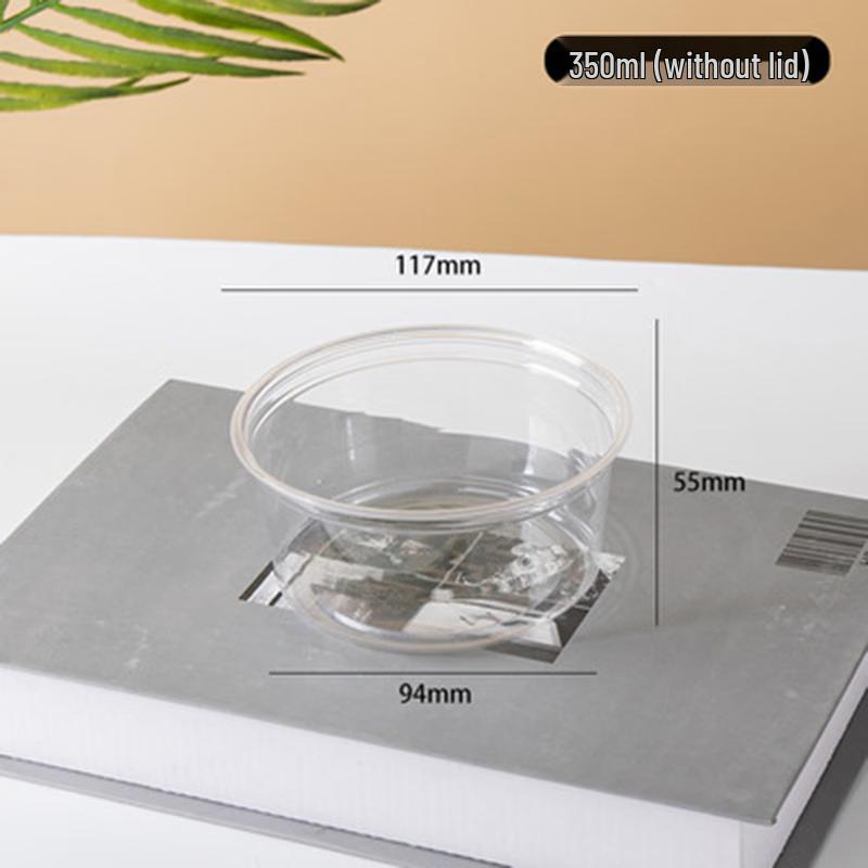 Yang Ge Disposable Ice Powder Packaging Bowls, 100-count