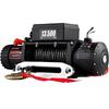 13500LBS 12V Electric Winch 92FT Synthetic Rope for 4x4 Truck ATV Off Road