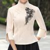 1 Pair Lace Applique Hollow Out DIY Sequin Flower Tassel Wedding Gown Applique Sewing Accessories