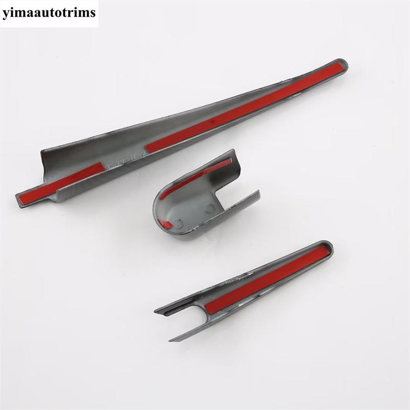 Car Side Window Louver Shutter Air Vent / Rain Wiper / Rear Fog Light Lamp Cover Trim Accessories For Honda CR-V CRV 2024