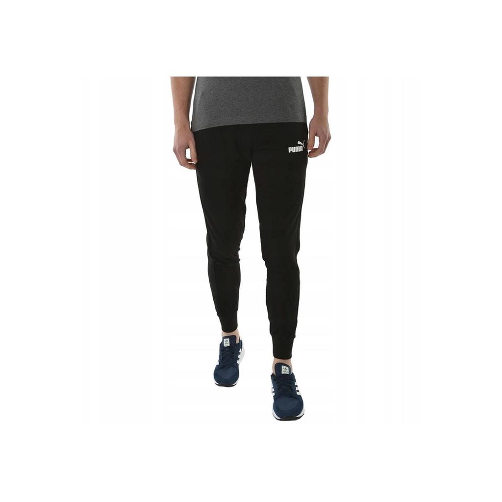 Puma Knitted Breathable Fitness Long Pants Men Bottoms Black 852429-01