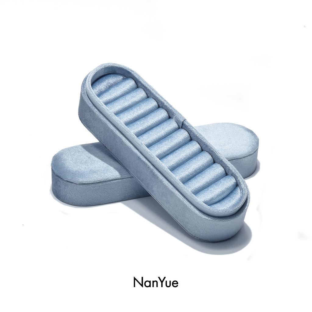 Jewelry packaging Velvet extended storage High-end display plate Ring stud earrings Jewelry tray Jewelry box