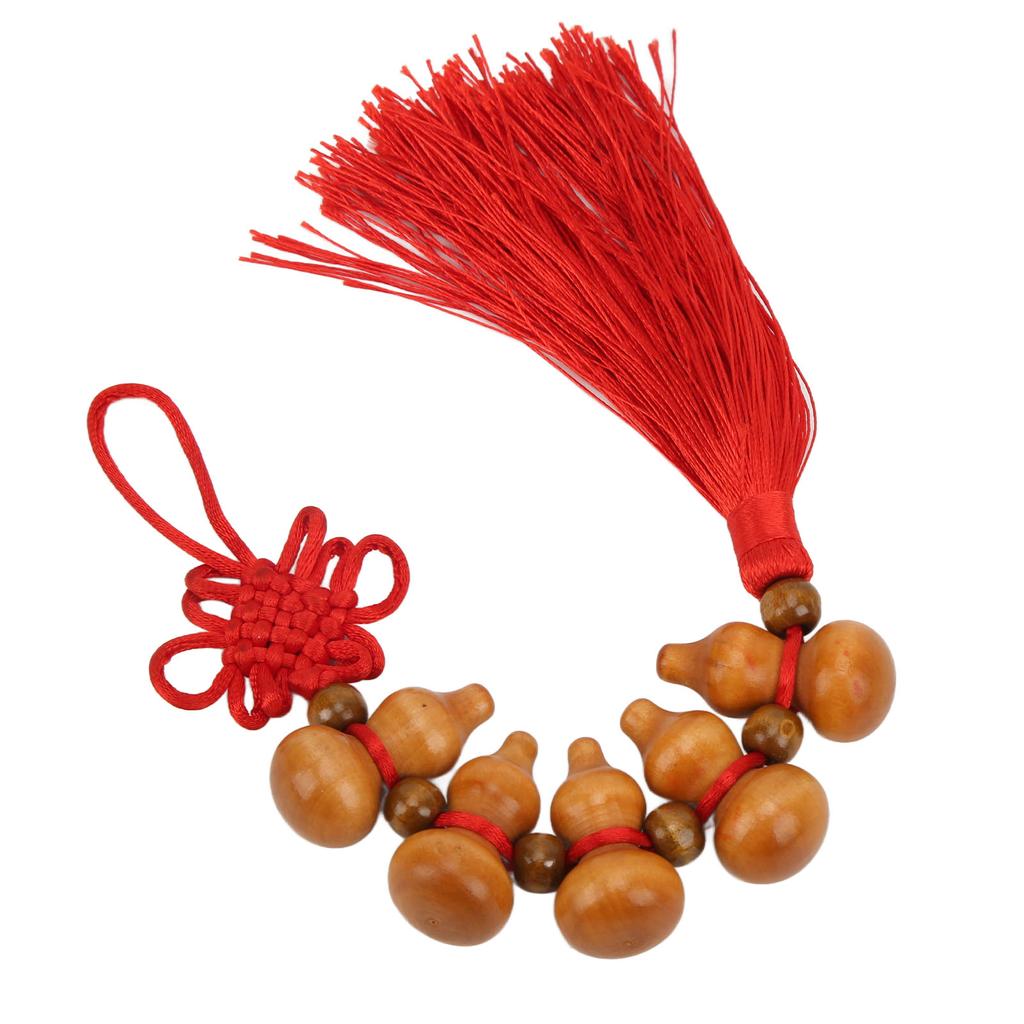 Chinese Tassel Pendant Mahogany Profound Implication Express Blessing Car Decoration