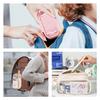 Transparent Pencil Case with Large Removable Mesh Pouch for Storage Bag for Desktop Storage Small Item Cute Handle, Capacity, Dividers, Stationery,