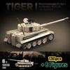 Military WW2 Tiger I Heavy Tank Building Blocks KV-2 Panther Tanks Army Weapons Soldiers Bricks Kids Toys Boys Birthday Gift