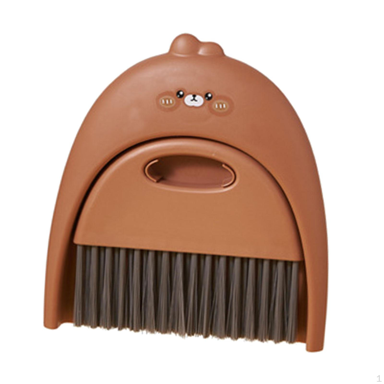 

Мини-набор с совком, настольный многофункциональный настольный костюм для гостиной Little brown bear