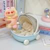 Doll Storage Box, Dust-proof Cotton Doll Transparent Cradle, Household Storage Tool Box, Handheld Display Cabinet