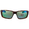 CoSta Del Mar Fantail Pro Green Mirror Polarized GlaSS Rectangular Men S SunGlaSSeS 6S9079 907907 60