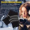 Universal USB Stripe Full&Half Finger Gloves Electric Heating Gloves Knitted Mitten Heated Gloves