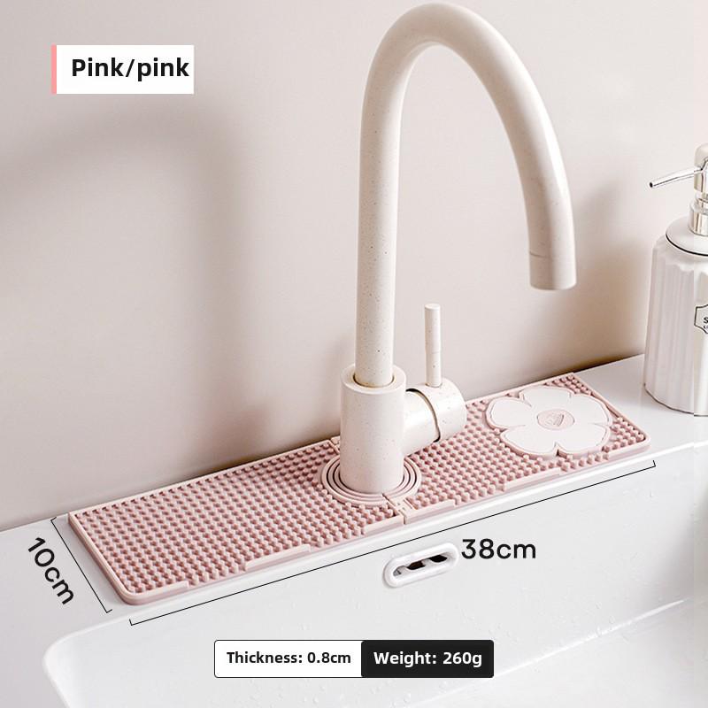 

Силиконовый коврик для слива крана - водонепроницаемый коврик для кухни и ванной комнаты
