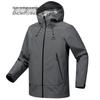 SNOWFLYING Men's Hooded High-Collar Casual Jacket