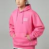 Li Ning Badfive Series Fleece Lined Loose Fit Hoodie Unisex Hoodies Pink AWDRD25-2