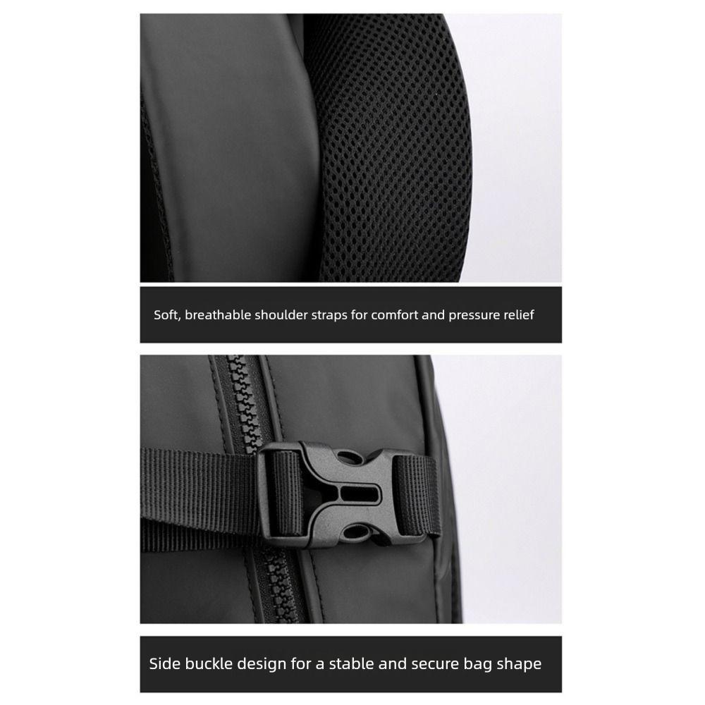 Multi-Compartment Business Backpack Waterproof Casual Shoulder Bag Travel Laptop Rucksack  Office
