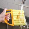 1Pc Window Cleaning Brush Microfiber Air Conditioner Cleaning Duster Cleaner Wash Venetian Blind Blade Cleaning Cloth Kitchen Tool