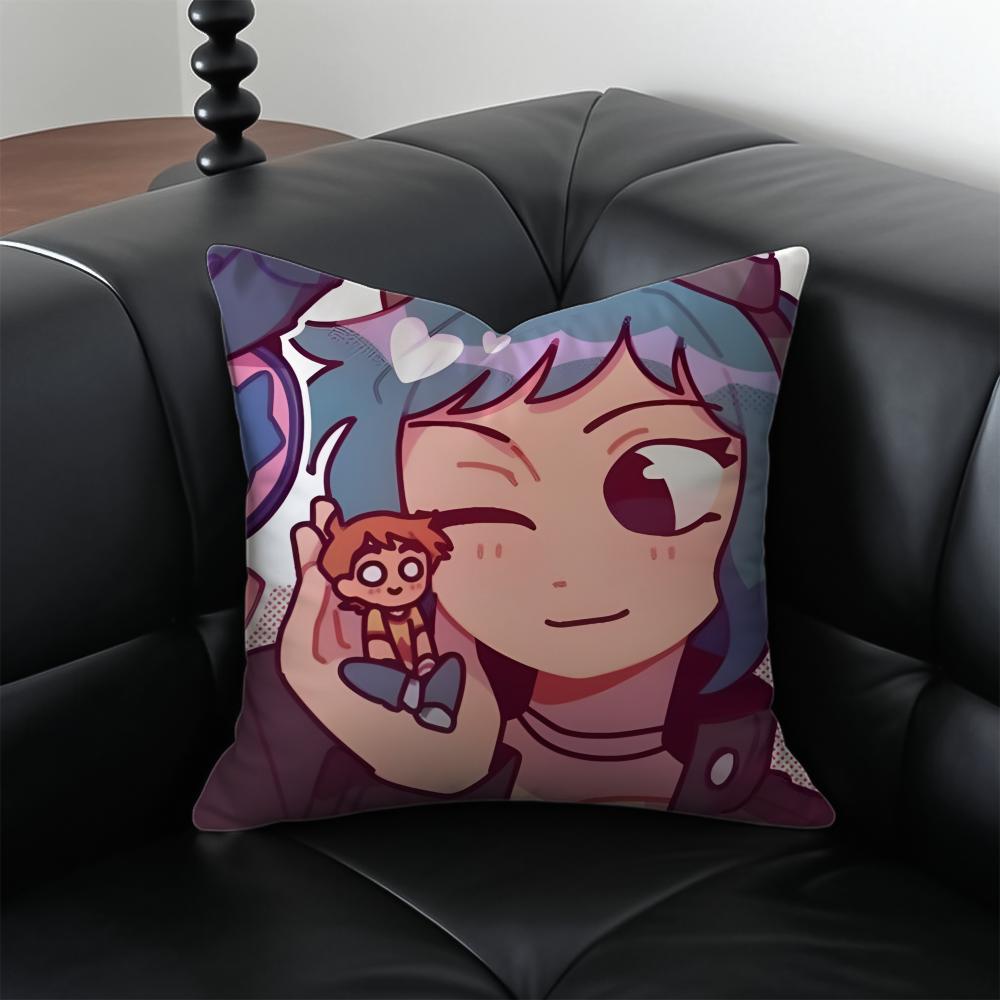 Scott Pilgrim vs. the World Kissenbezug Staubmilbenfrei Unsichtbarer Reißverschluss Seidiger Plüsch Kissen