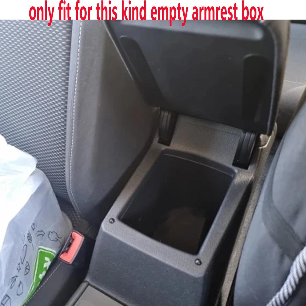 Aufbewahrungsbox für Volkswagen VW Golf 7 MK7 MK7.5 2013 - 2017 Armlehne Handschuhfach Ablage Behälter Halter Mittelkonsole Aufräumen Zubehör
