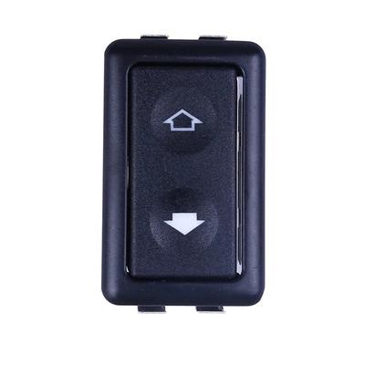 Car Electric Window Switch Button Cover 6pin 12V 24V Auto Power Controller Toggle with Metal Snap and Lighting