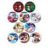 "Code Geass: Lelouch of the Rebellion" 4th Edition Round Tin Badge [75mm] [10 Trading Types] BOX of 10