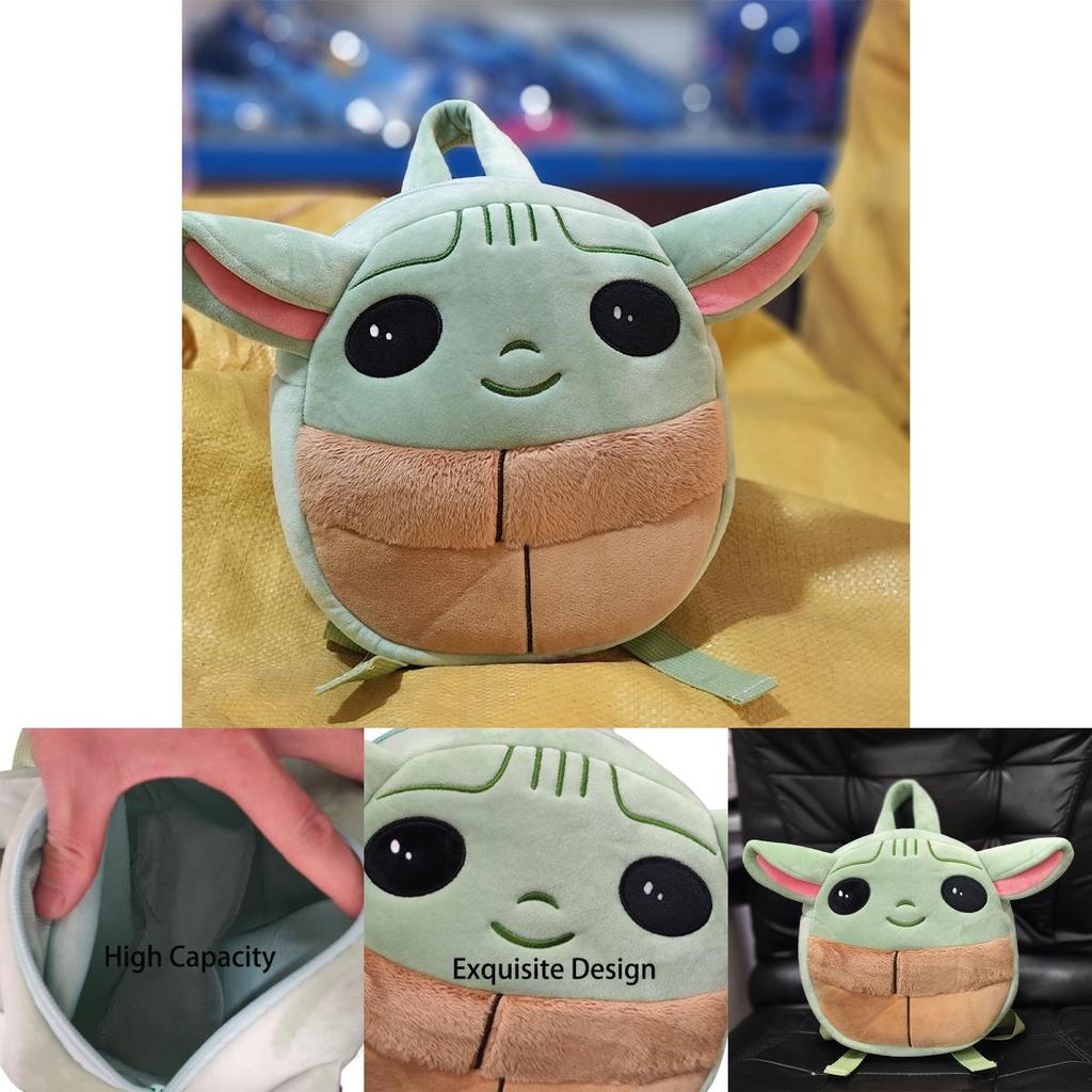 Star Wars Plush Kids Schoolbag Backpack Toy Baby Yoda Travel Bag Doll Toddler Lightweight And Big Capacity For All Occasions