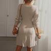 Elegant and Refined Long-sleeved Women's Dress for Summer