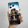 For Realme C63 C61 Narzo N63 Phone Case RealmeC61 RMX3939 Silicon Soft TPU Shockproof Cover Painted Printed Protective Shell Bag