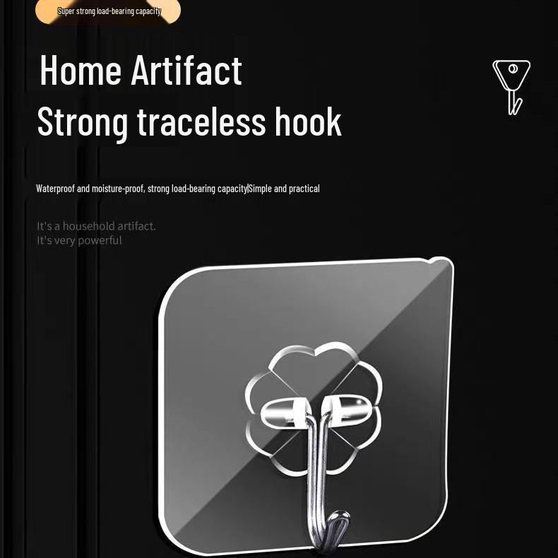 

Прочные самоклеящиеся крючки без сверления для стен кухни и общежития