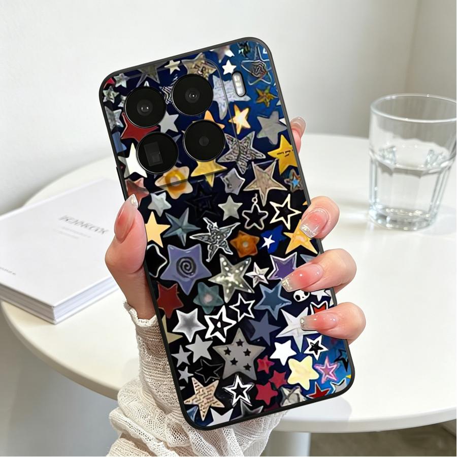 Case for Xiaomi Mi 17 Pro Max 11 10T 11T 12T 12X 13 Lite 12 14 Phone Cover 17T 15T Dark Star Cute