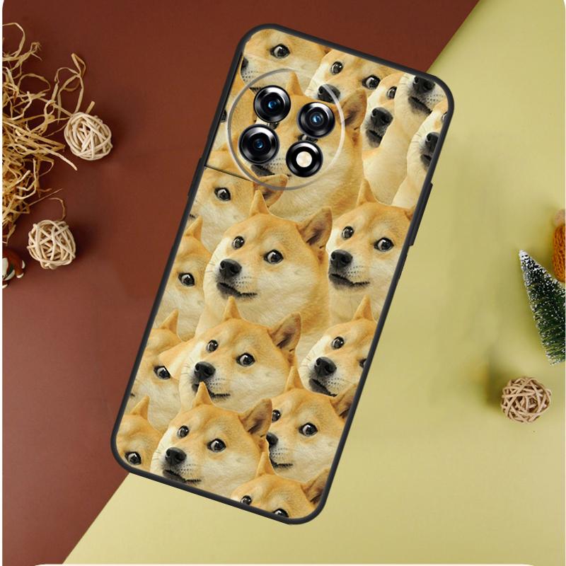Tier Shiba Inu Hund Für OnePlus 13 13R 12 12R 11 9 10 Pro 8T 9RT 10T 10R Nord 4 CE 2 3 Lite N20 N30 Handyhülle