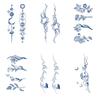 MIRWAY Semi-permanent Tattoo Sticker 12-Piece Set 1 Pcs MWS-P 12-Piece Set