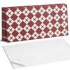 Printed Vinyl Tiles - Bedroom Decoration Diamond Pattern with Stars 6x60x30 Cm