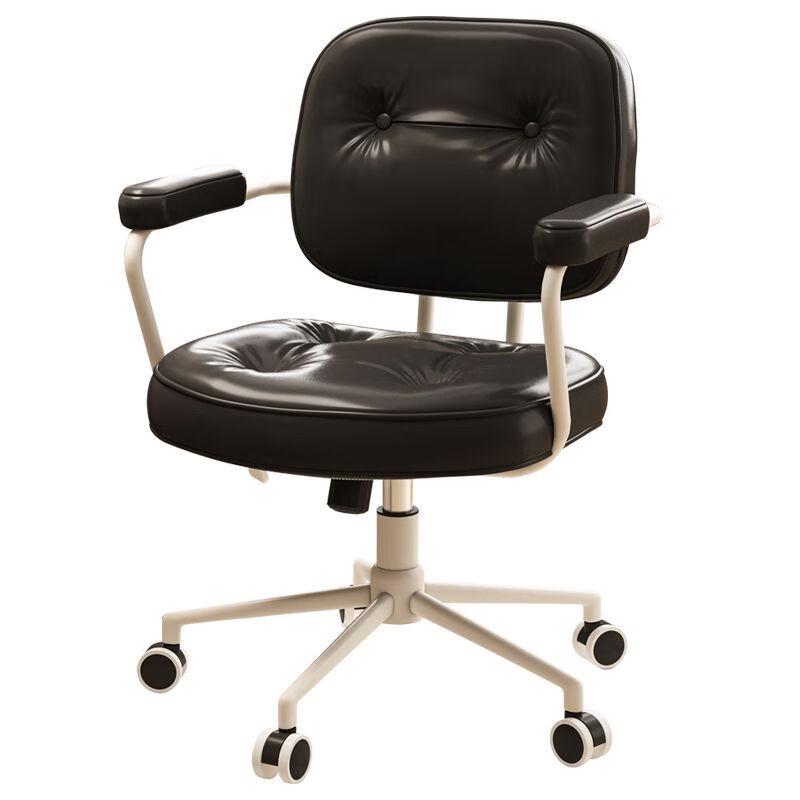 ZISIZ Retro Toast Leatherette Office Chair