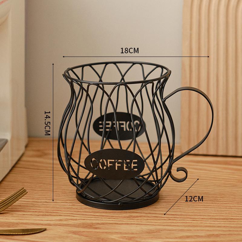 Creative Wrought Iron Storage Fruit Basket Electroplated Gold Spray Painted Ornaments Fun Home Crafts Ornament That Can Be Store