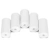5 Rollen Thermodruckpapier 57x30mm Klar Glatt Staubdicht Klein Leicht Kassenbon Thermo