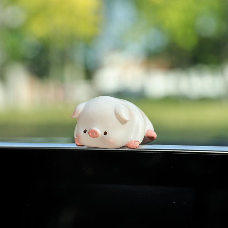 

Мультфильм Автомобиль Украшения Кукла Авто Интерьер Сенсорный Экран Украшения Игрушки ОФИС Настольные Украшения