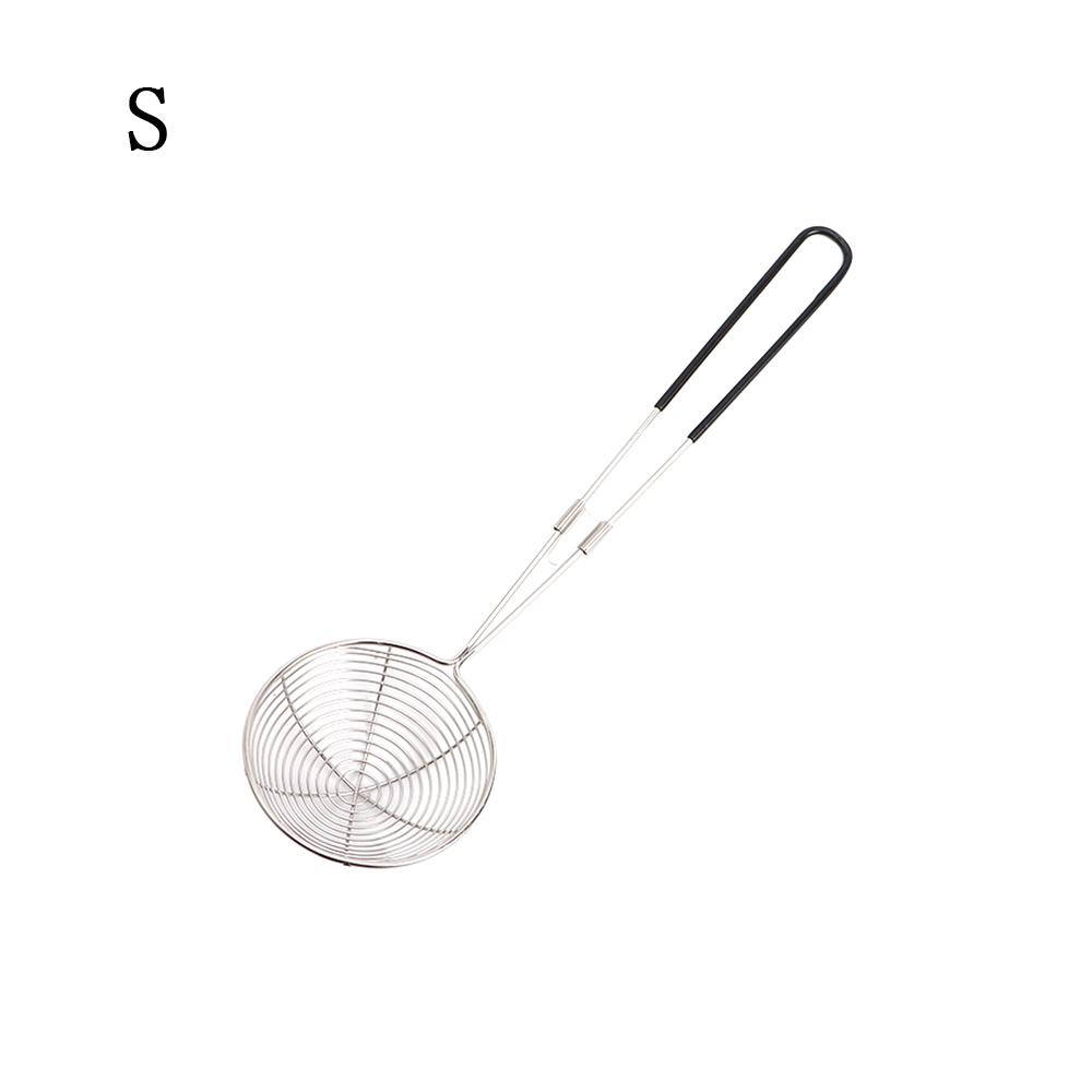

3 Sizes Stainless Steel Spider Strainer Skimmer Spoon Long Handle Wire Skimmer ladle for Kitchen Frying and Cooking, Pasta, Chip