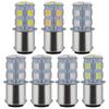 10pcs 1156 1157 Reverse Brake Car Lamps 5050 13SMD Leds Turn Signal Lights Tail Strobe Auto Day Parking Rear Trunk Bulbs DC 12V