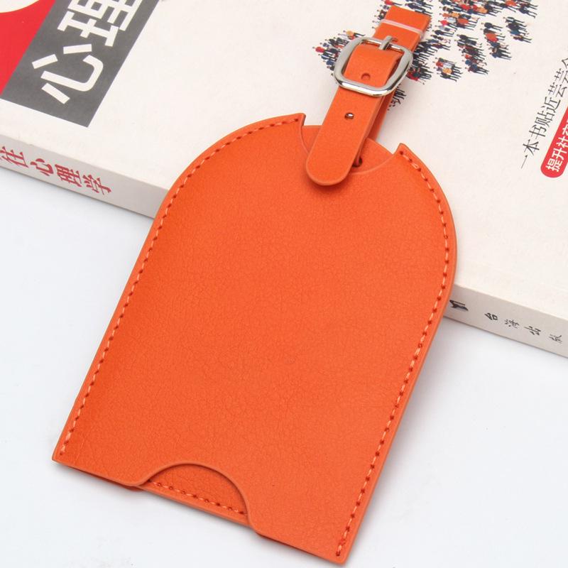 

Double Layer Luggage Tag & Boarding Pass Holder – Concealed Suitcase Label, Customizable for Logos